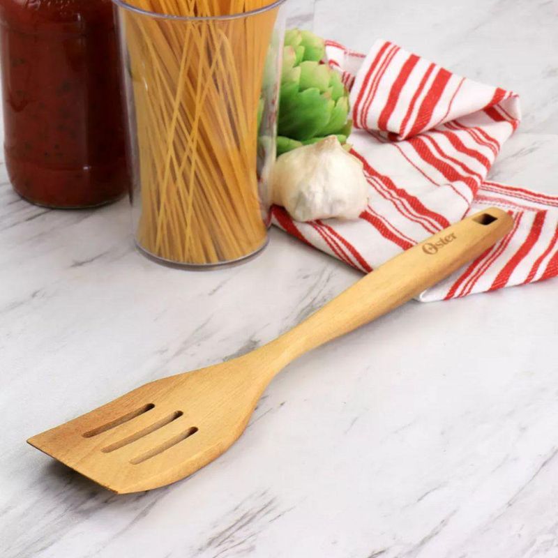 Espátula de Madera Volteador Ranurado - Oster