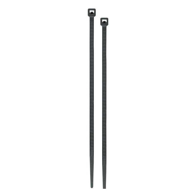 Cincho Plástico Estándar Negro Tensión 50 Lb de 12 Plg 1000 Unidades