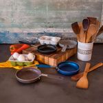 Sartén Huevero de Mármol 14 Cm Negro