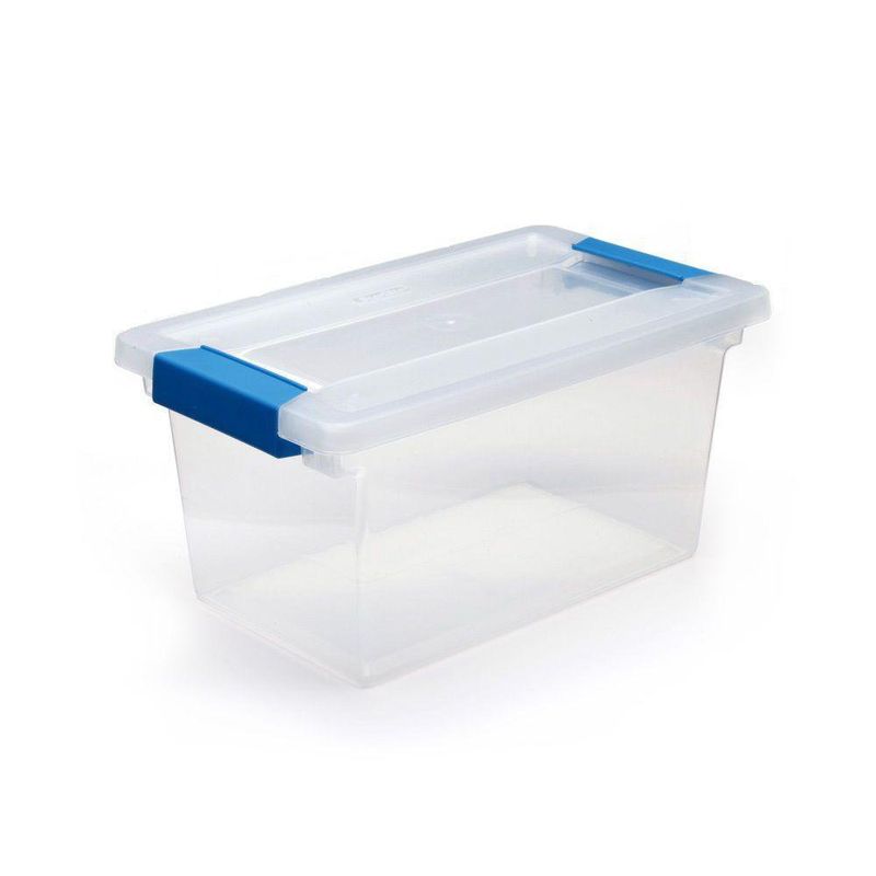 Caja Mediana Plástica Con Clip - Sterlite