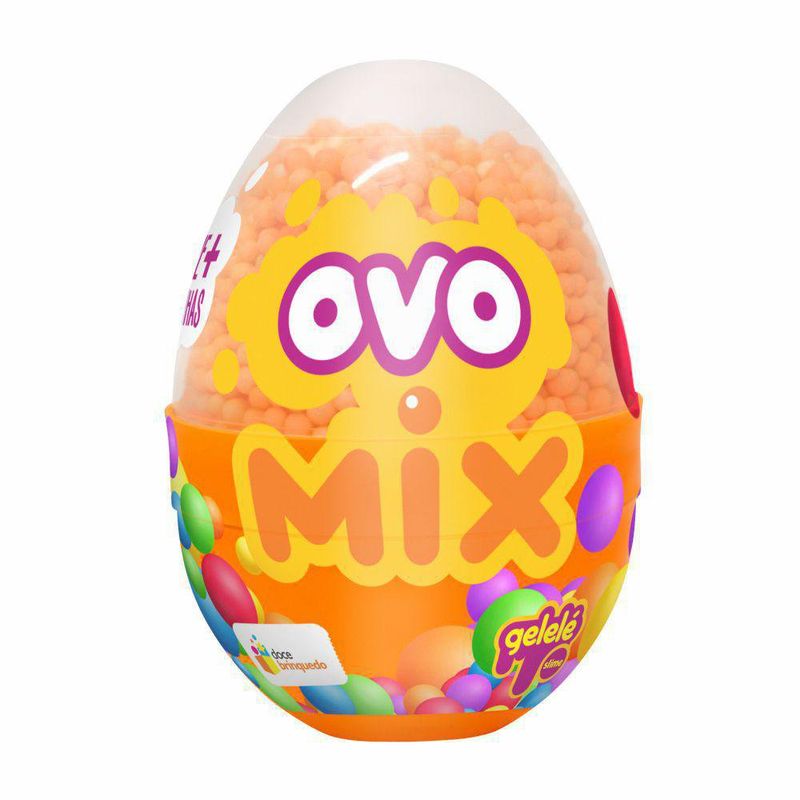 Mix De Espuma Ovo Mix Colores Surtidos - Doce Brinquedo