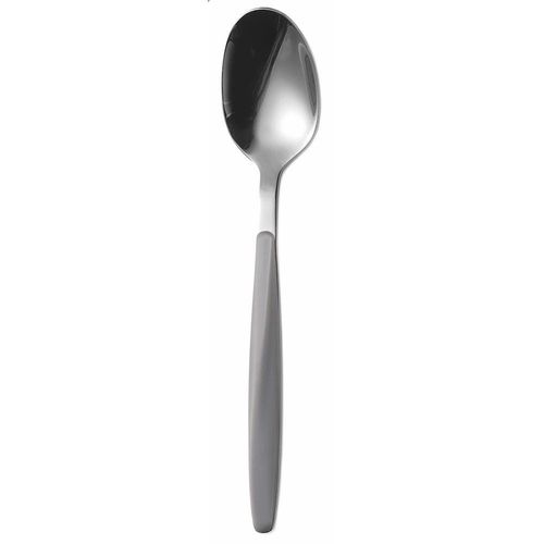 Cuchara Para Té De Acero Inoxidable Fusión Gris Y Plateado - Guzzini