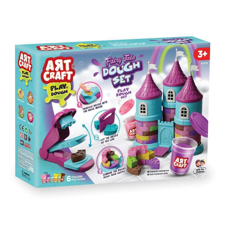 Set De Juego Castillo Con Plasticina - Dede