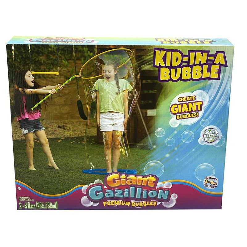 Burbujas Gigantes Kid-in-a Bubble - Gazillion