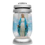 Vela con Imagen de la Virgen