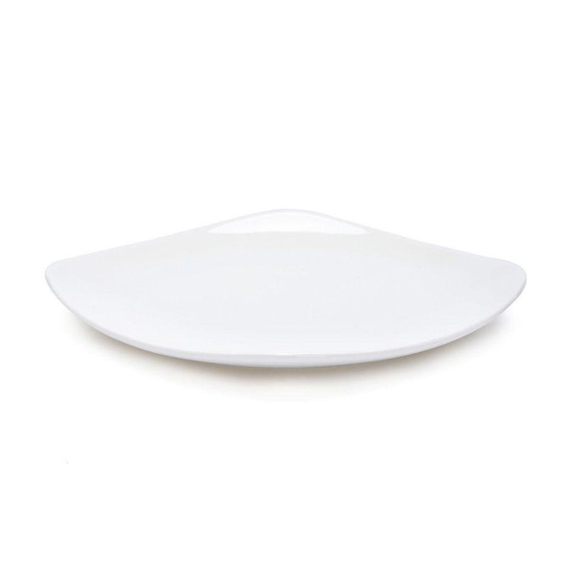 Plato Para Ensalada Cuadrado De Porcelana - Wilmax