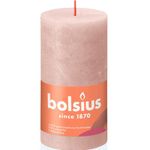 Vela Pillar Rosado 6.8x6.8x13 Cm - Bolsius
