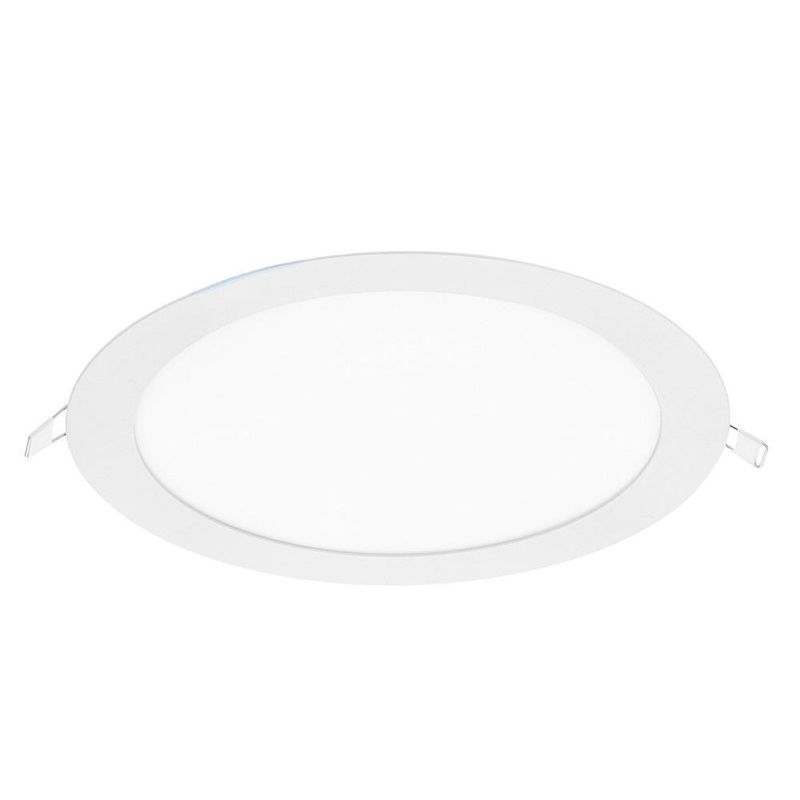 Panel LED de 18W Redondo Empotrable Luz Fría 22 Cm