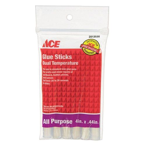 Barras De Silicón 6 Piezas 4 Plg X 0.44 Plg - Ace