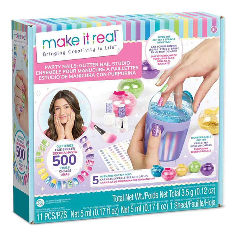Manicura Para Uñas De Fiesta - Make It Real
