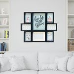 Marco Para Fotos Tipo Collage Negro - Viva