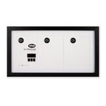 Marco Para 3 Fotos De 10x15 Cm Color Negro - Viva