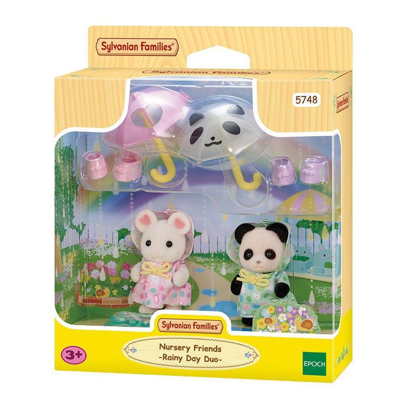 Set de Juego Día Bajo la Lluvia - Sylvanian Families