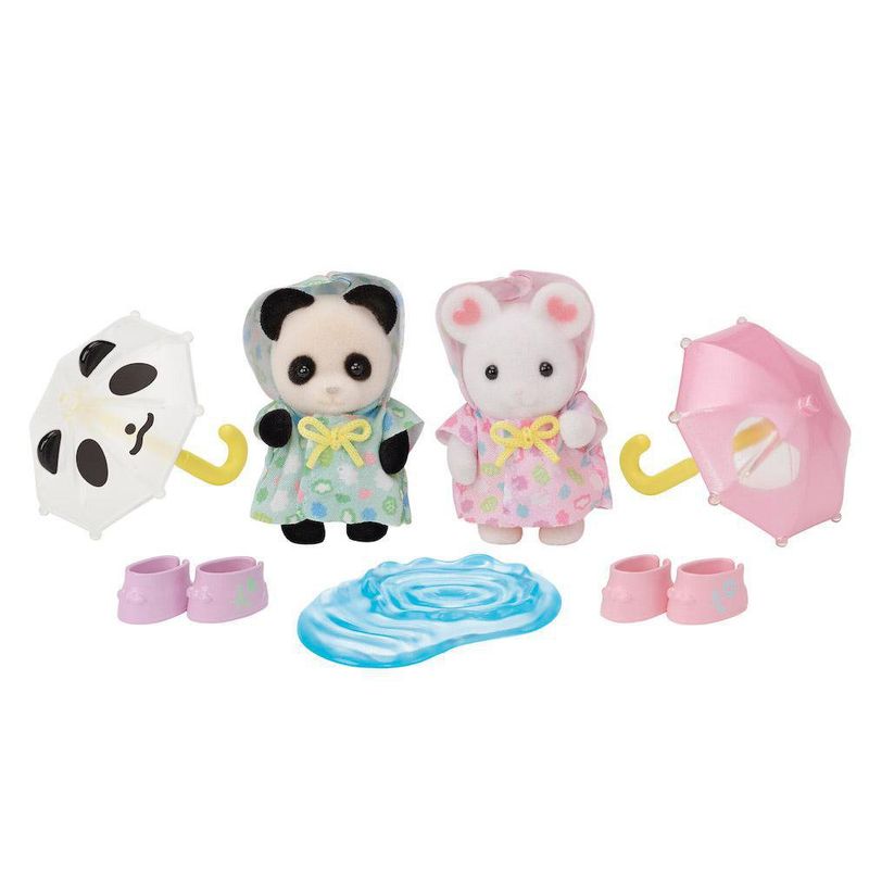 Set de Juego Día Bajo la Lluvia - Sylvanian Families