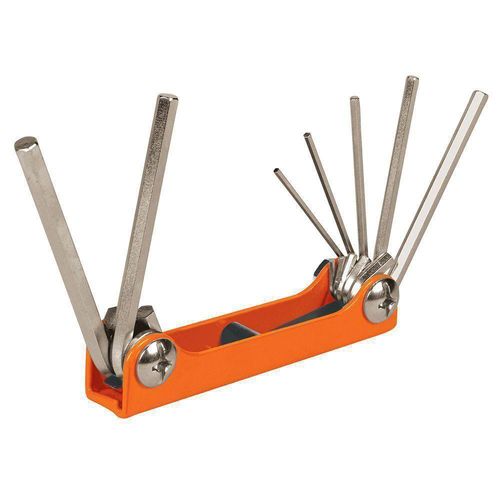 Llaves Estándar Hexagonal Tipo Navaja 8 Piezas - Truper
