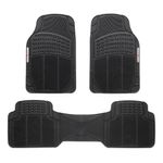 Set De 3 Alfombras De Pvc Color Negro -  Swiss