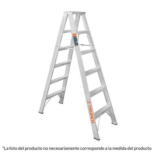 Escalera de Tijera Doble 7 Escalones