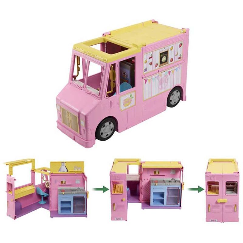 Set De Juego Camión De Limonadas 25 Pzas - Barbie