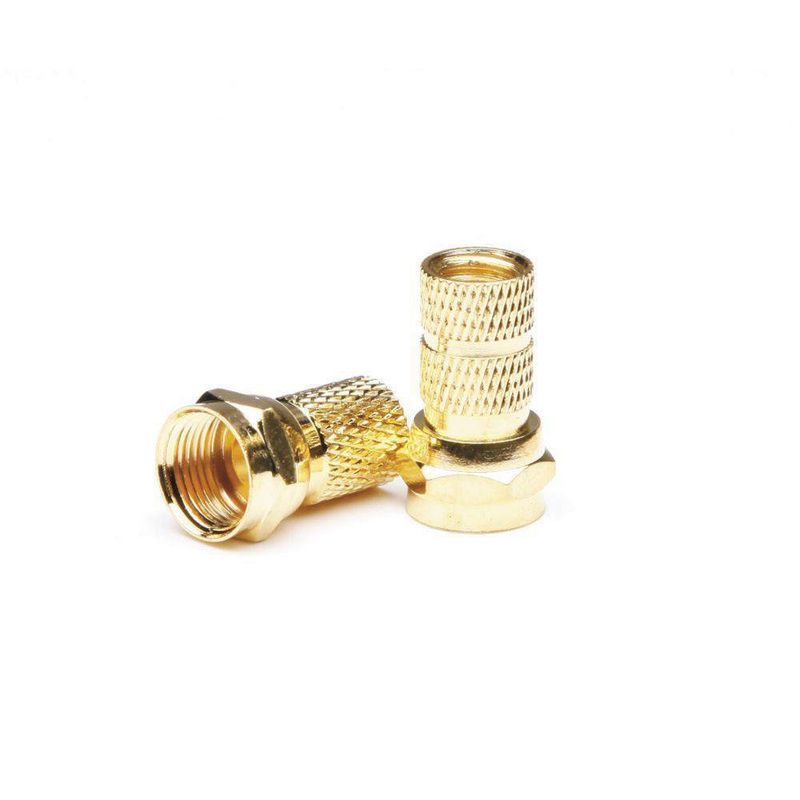 Conector Coaxial Rg6 Rosca - Gc Thorsen