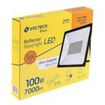 Reflector Ultra Delgado LED Luz Cálida 100 W – Volteck