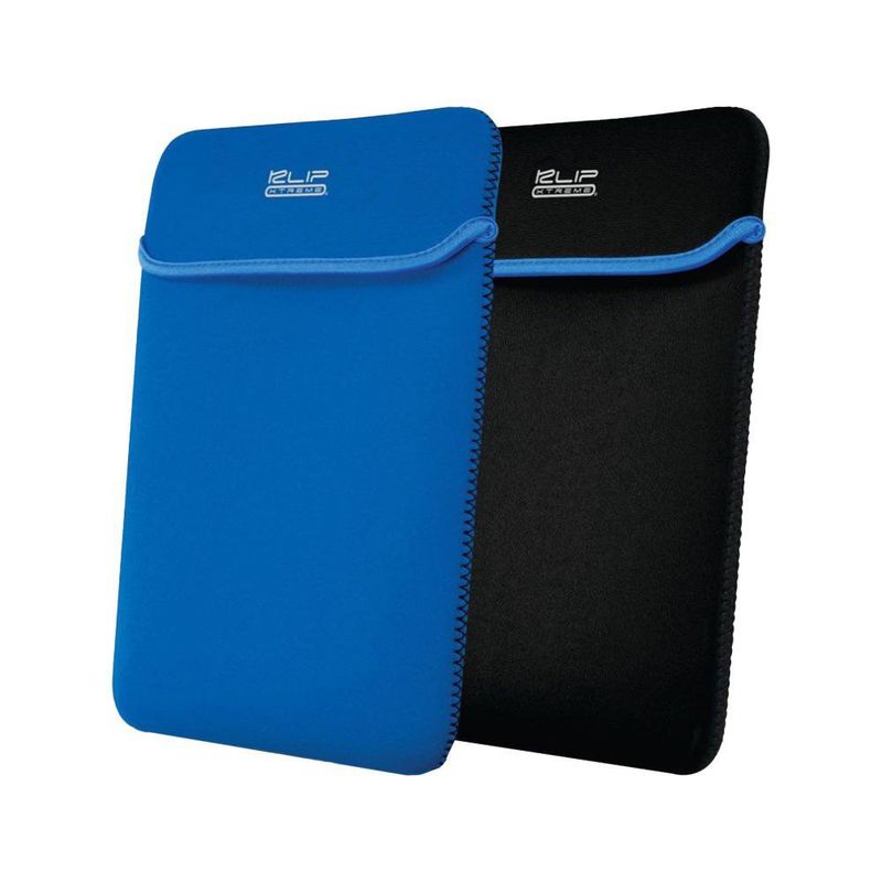 Funda Reversible para Laptop Color Azul y Negro de 15.6 Plg
