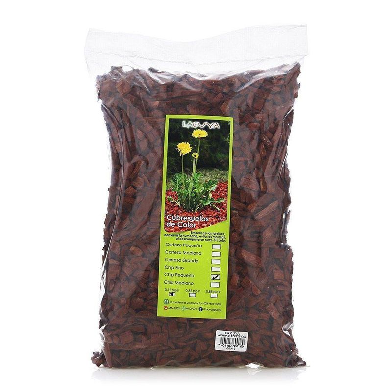 Chip Pequeño Rojizo 0.17 La Cuya