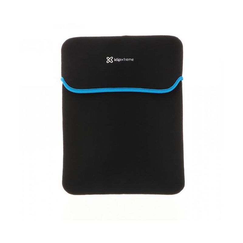 Funda Reversible para Laptop Color Azul y Negro de 15.6 Plg