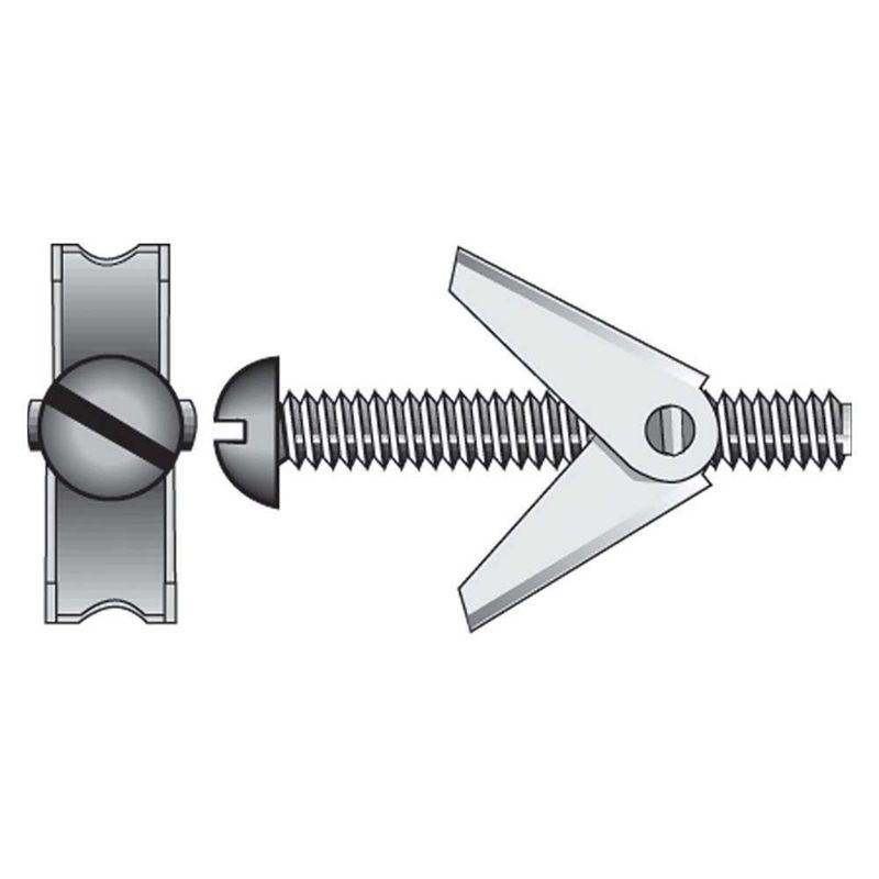 Tarugo Con Tornillo 1/8 X4 Plg - Elco