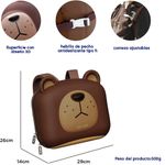 Bolsón Diseño De Oso Pardo Tierno - Zoy Zoii