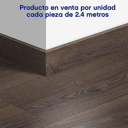 Zócalo De Pvc Yosemite 2.4 M Lineal - Tecnofloor