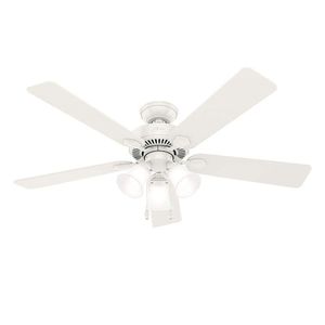 Ventilador de Techo Swanson para Interior 52 Plg Blanco