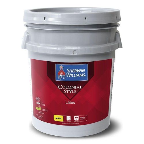 Pintura Colonial Mate Blanco Hueso 5 Gal
