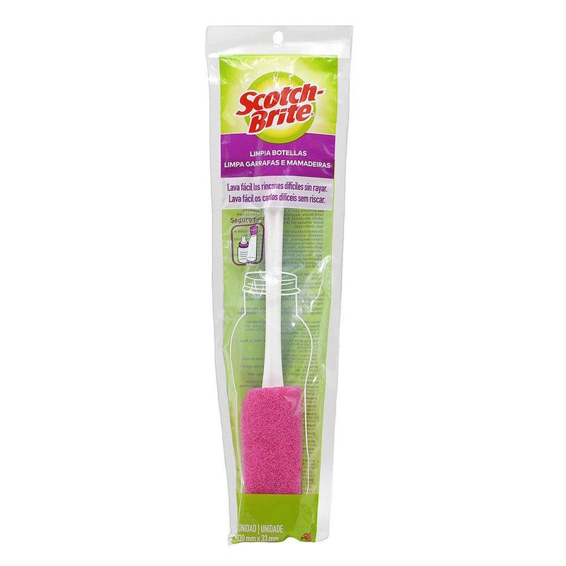 Limpiador De Botellas 1 Unidad - Scotch Brite
