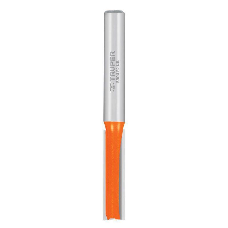 Broca Recto De Dos Filos De 1/4 Plg - Truper