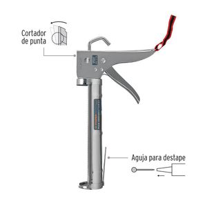 Pistola Calafateadora Con Cremallera - Truper