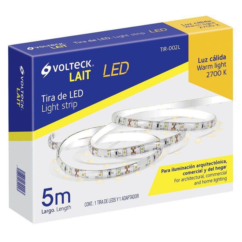 Manguera Led Para Interior Y Exterior Luz Cálida -
