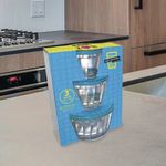 Juego De Hermet Vidrio C/Tapa Plast