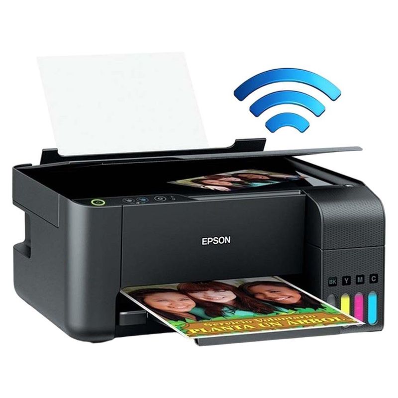Impresora Multifuncional Epson EcoTank L3250 WiFi Sistema Continuo Color Negro