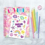 Kit De Arte Colores Pastel Todo En Uno Para Dibujar Y Colorear