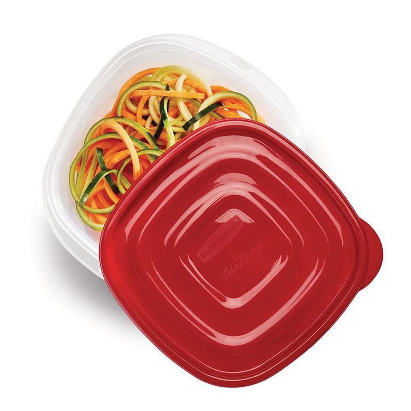 Set De 2 Contenedores Cuadrados De 7 Tazas - Rubbermaid