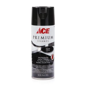 Pintura En Spray Negro Brillante Ace - Krylon