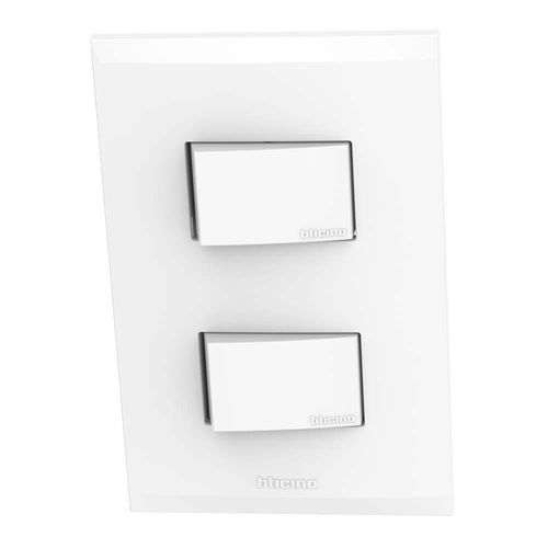 Interruptor Doble Blanco - Bticino