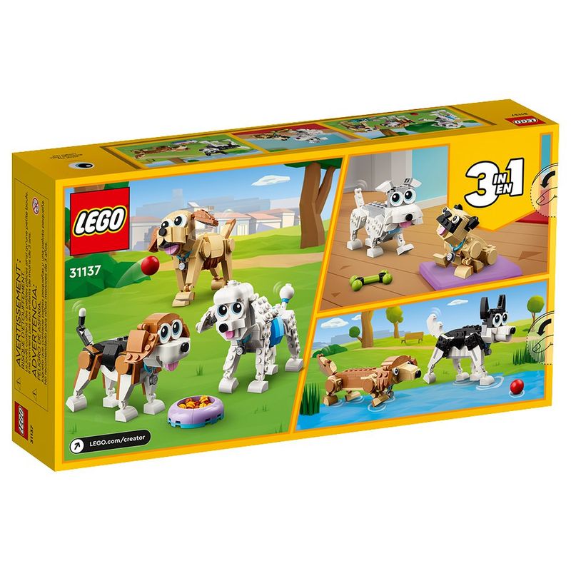 Creator 3 En 1 Adorable Dogs 31137 - Lego