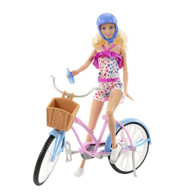 Muñeca De Paseo En Bicicleta - Barbie