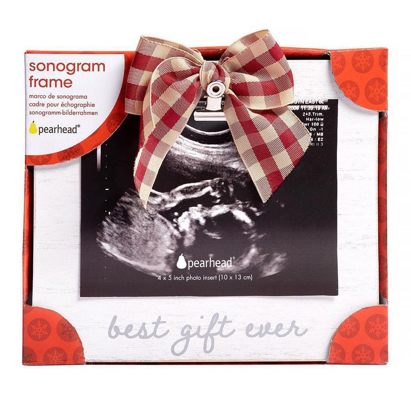 Marco De Madera con moña El Mejor Regalo De Todos 18X16X1.27 Cm - Pearhead