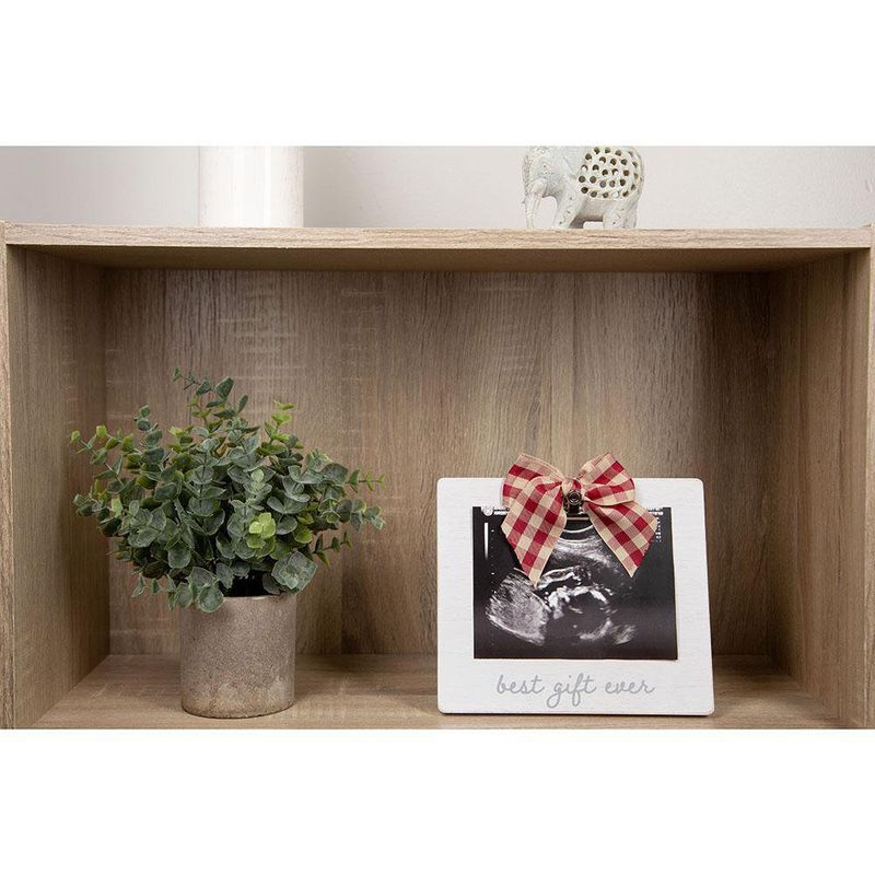 Marco De Madera con moña El Mejor Regalo De Todos 18X16X1.27 Cm - Pearhead