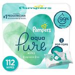 Toallas Húmedas Aqua Pure De 112 Unidades - Pampers