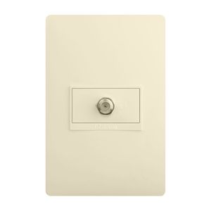 Tomacorriente Sencillo Coaxial Marfil Para Tv - Bticino