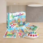 Acuarelas Con Diseño Ciudades - Sentosphere