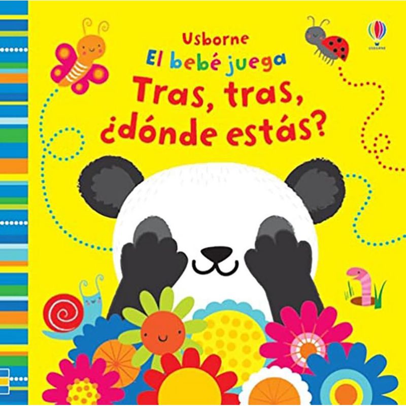 Libro Infantil El Bebé Juega Tras, Tras ¿Donde Estás? - Usborne